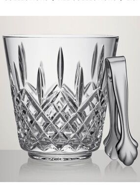 WATERFORD LISMORE ICE BUCKET, 7IN